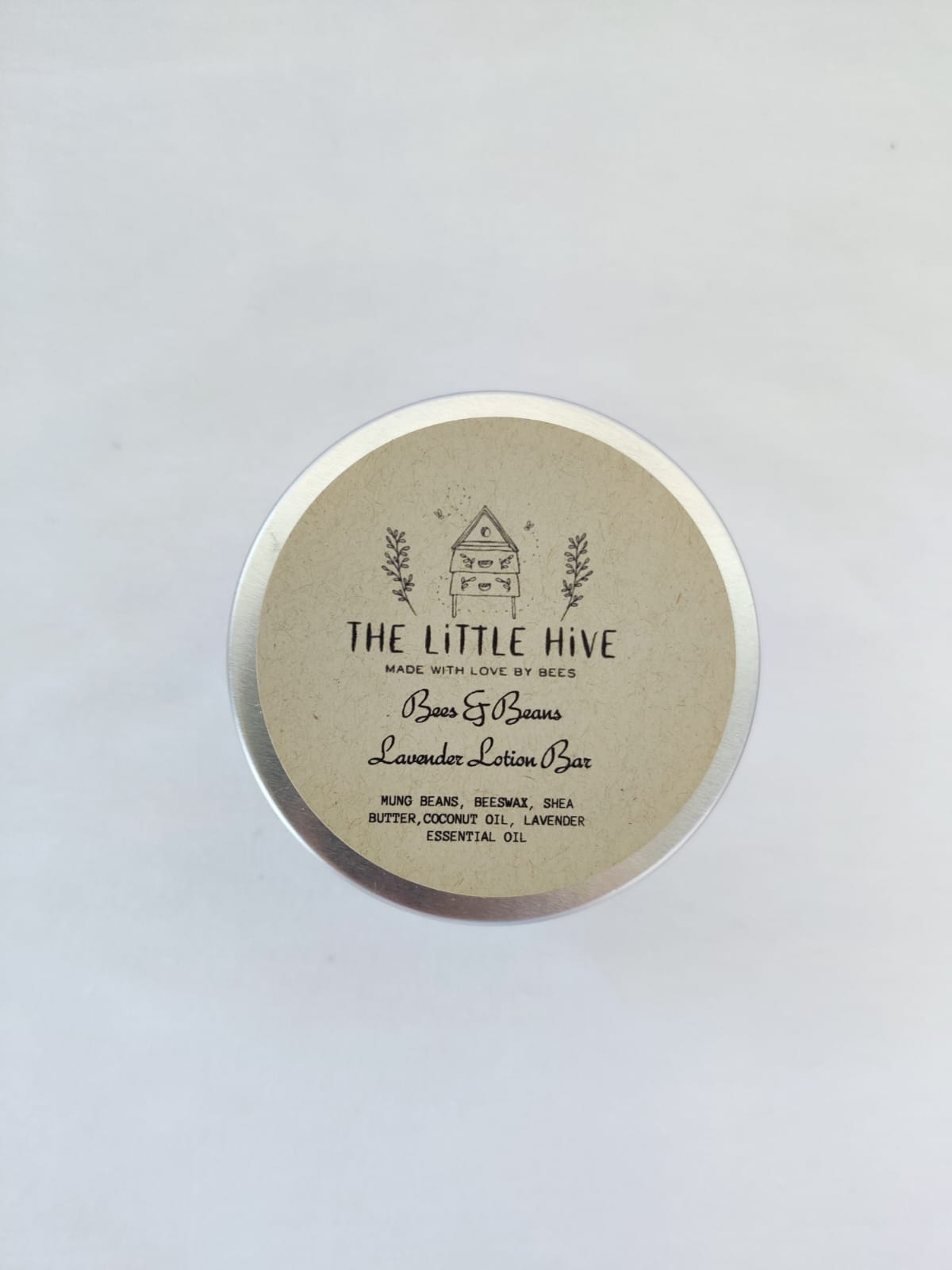Bees & Beans Lavender Lotion Bar