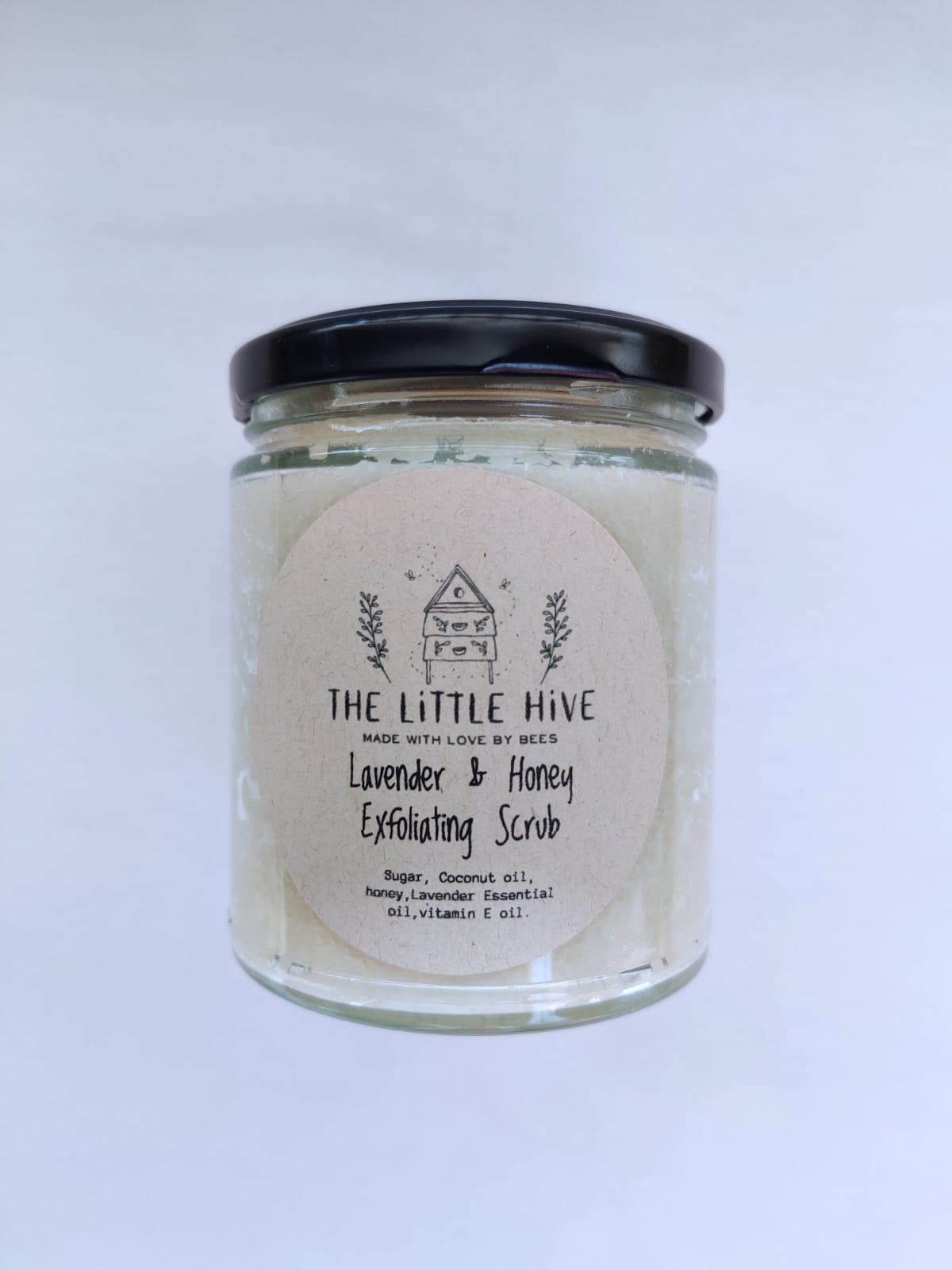 Exfoliating scrub Lavender & Honey