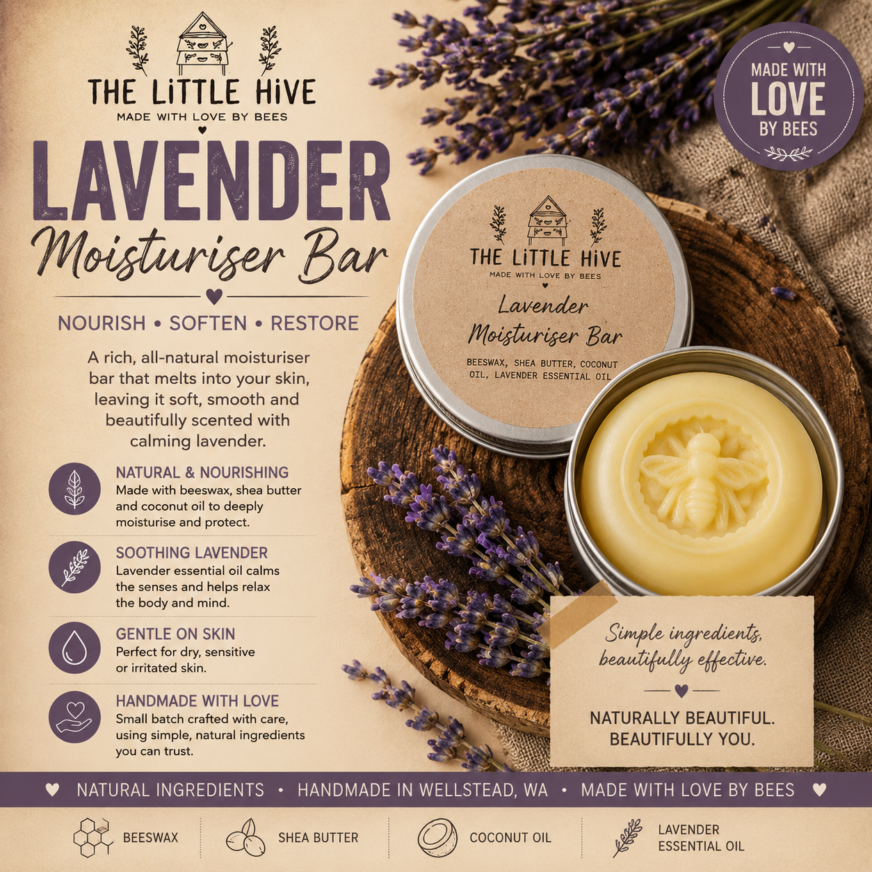 Moisturiser Bar
