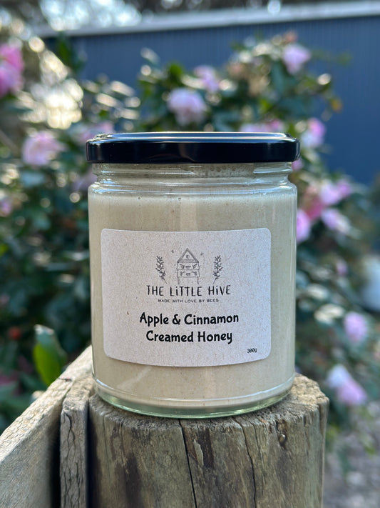 Apple & Cinnamon Creamed Honey