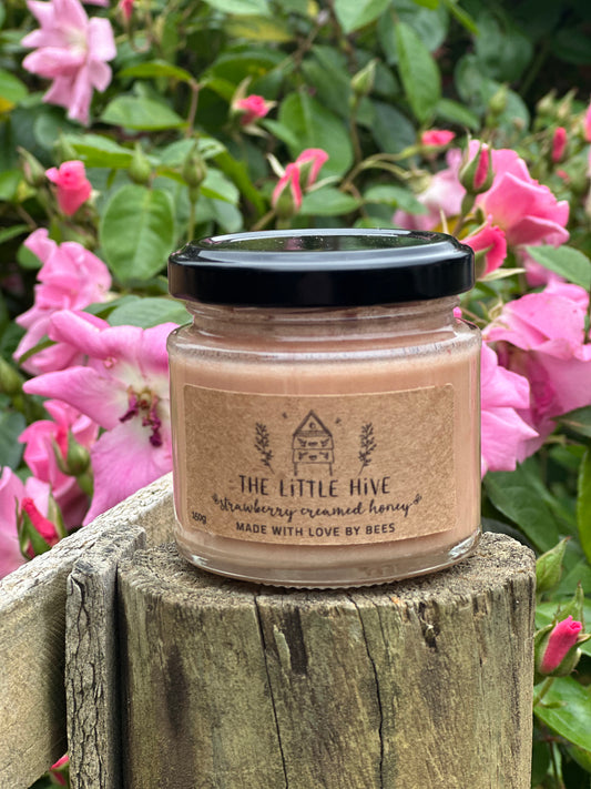 Strawberry Creamed Honey 150g