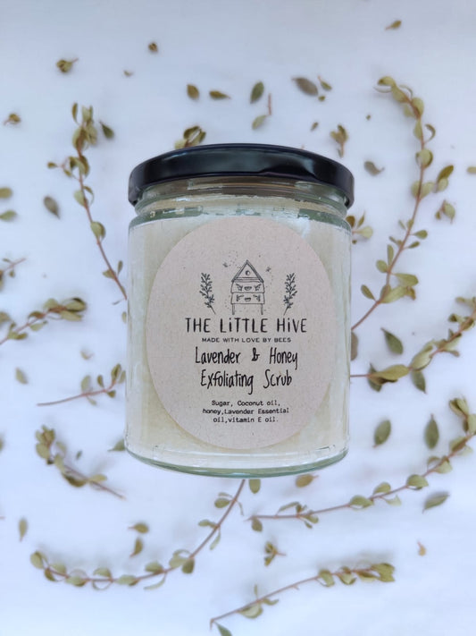 Exfoliating scrub Lavender & Honey